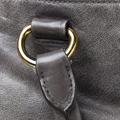 Prada Vitello Shine Top Handle Bag Fumo 19 of 25