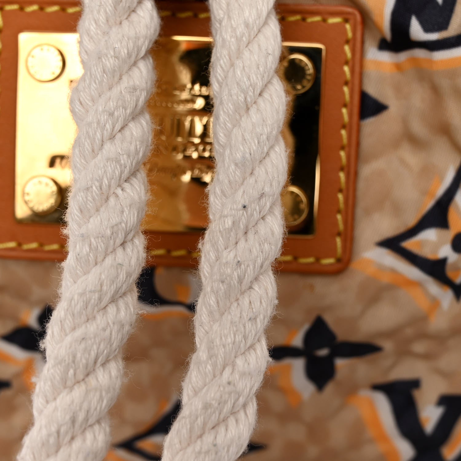 Louis Vuitton Canvas Monogram Cruise Bulles MM Natural 11 of 13