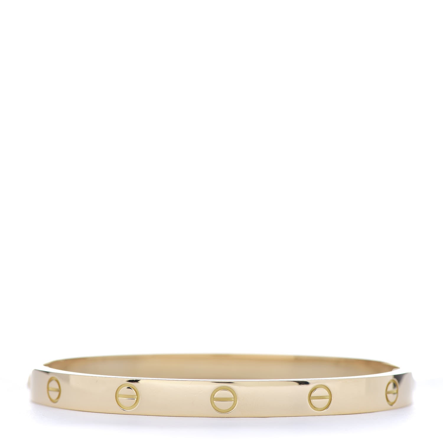 Cartier 18K Yellow Gold LOVE Bracelet 19 3 of 4