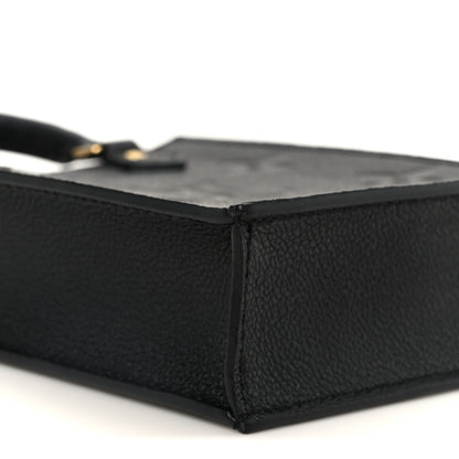 Louis Vuitton Empreinte Monogram Giant Petit Sac Plat Black 8 of 11