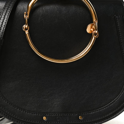 Chloe Calfskin Small Nile Bracelet Bag Black 9 of 13