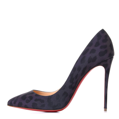 Christian Louboutin Nylon Reflex Leopard Pigalle Follies 100 Pumps 40.5 Multi 1 of 10