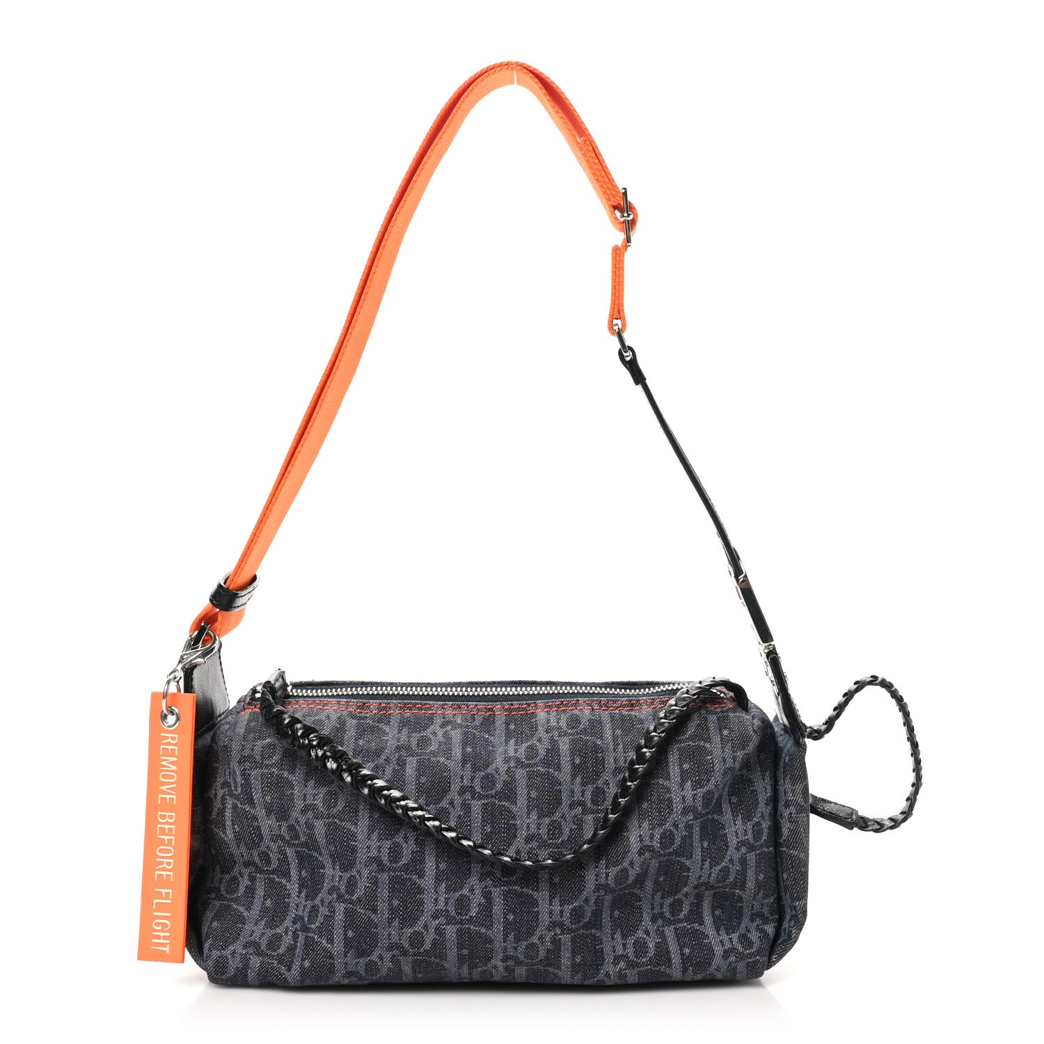 Christian Dior Monogram Flight Shoulder Bag Blue 1 of 11