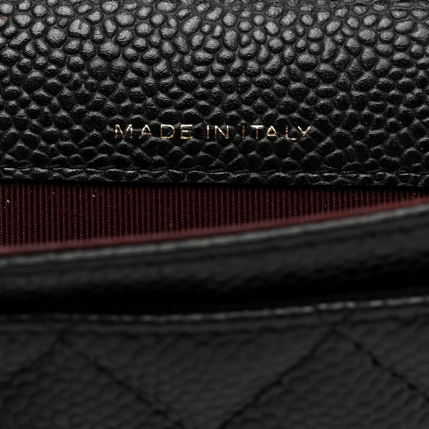 Chanel Caviar Quilted Flap Card Holder Wallet Black 7 of 7