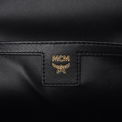 MCM Visetos Small Duke Backpack Cognac 8 of 9