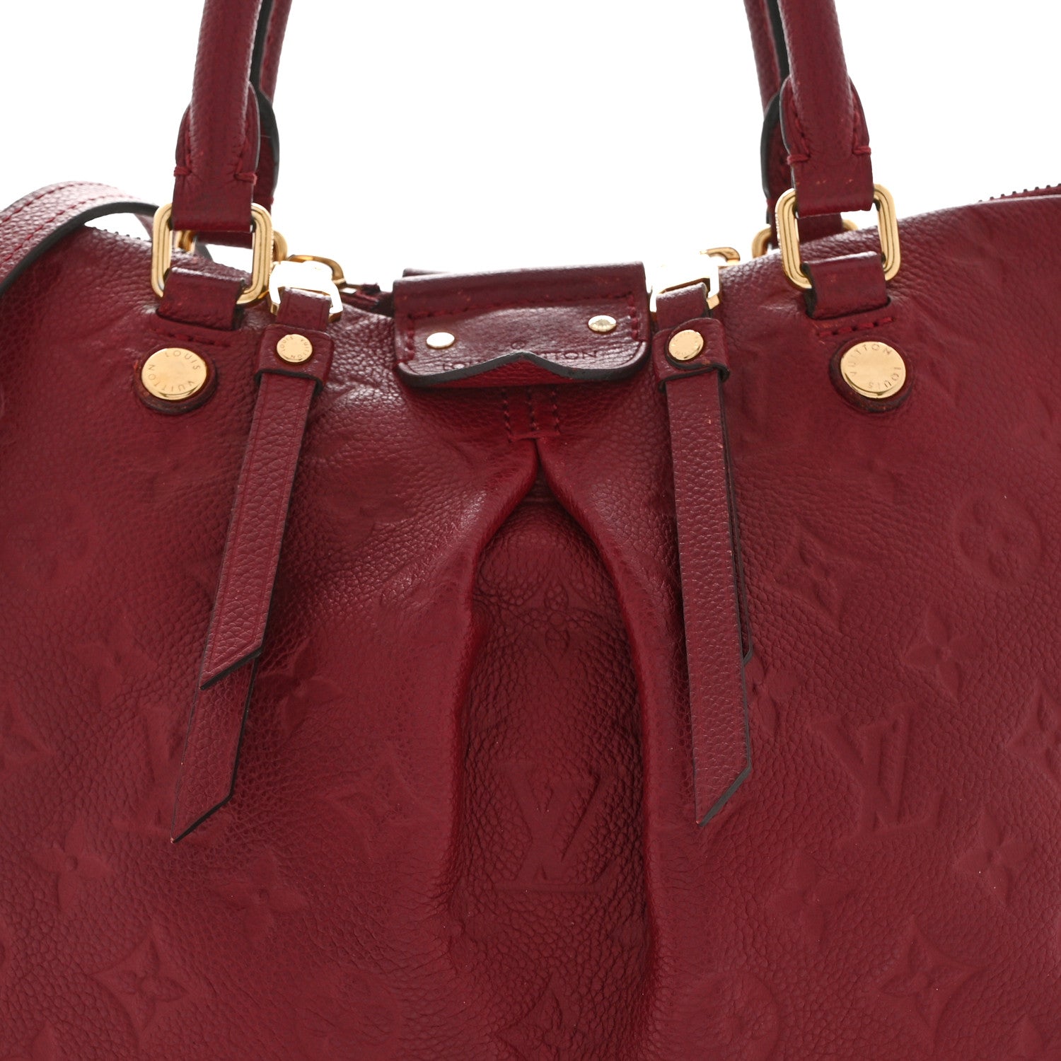 Louis Vuitton Empreinte Mazarine PM Raisin 8 of 10