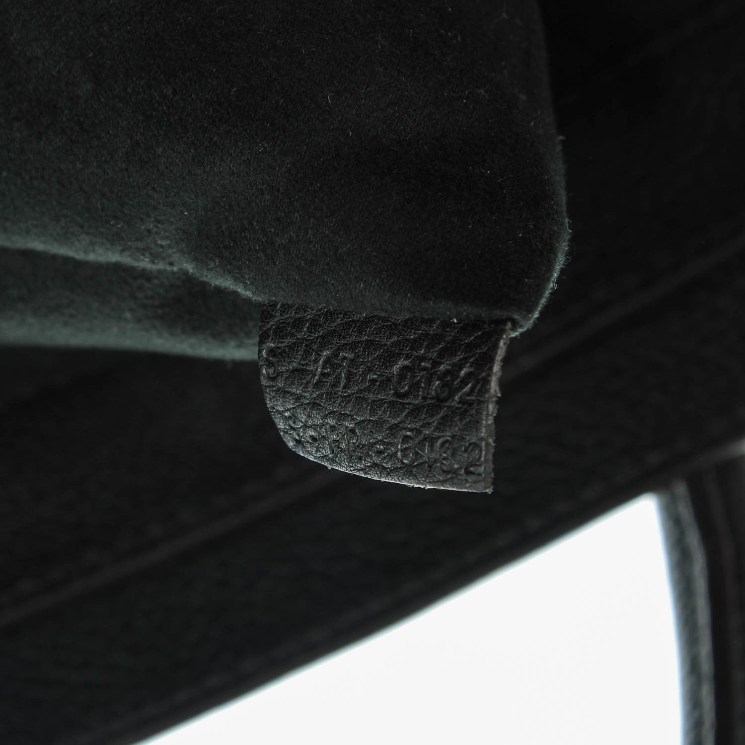 Celine Drummed Calfskin Medium Luggage Black 7 of 8