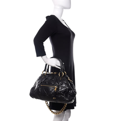 Marc Jacobs Calfskin Quilted Stam Black 3 of 11