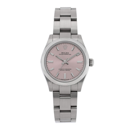 Rolex Stainless Steel 31mm Oyster Perpetual Watch Pink 277200 1 of 5
