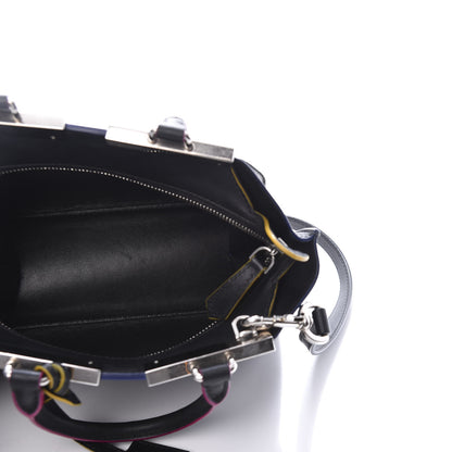 Fendi Vitello Dolce Mini 3Jours Tote Black 5 of 12