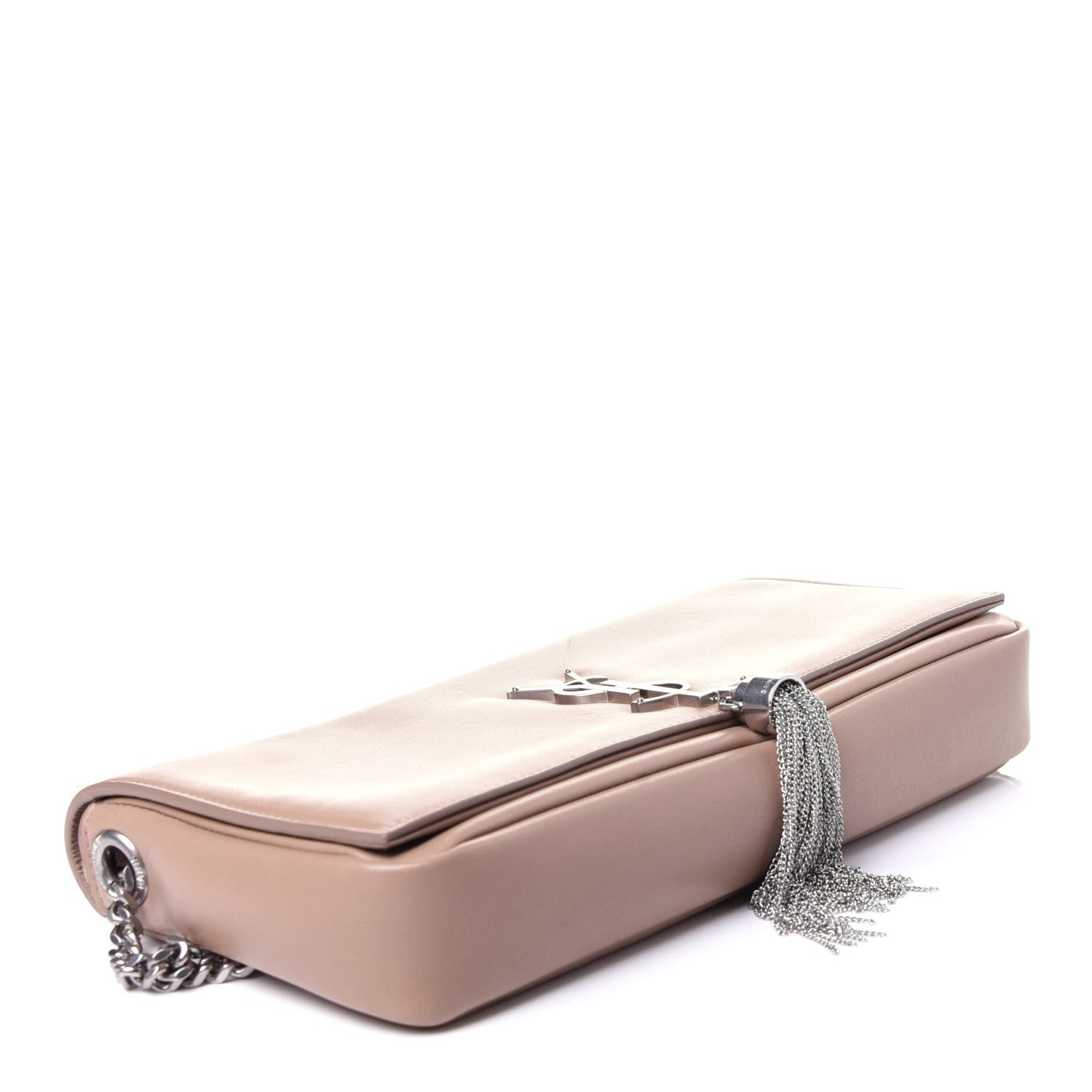 Saint Laurent Lambskin Monogram Tassel Kate 99 Gold Sand 4 of 11