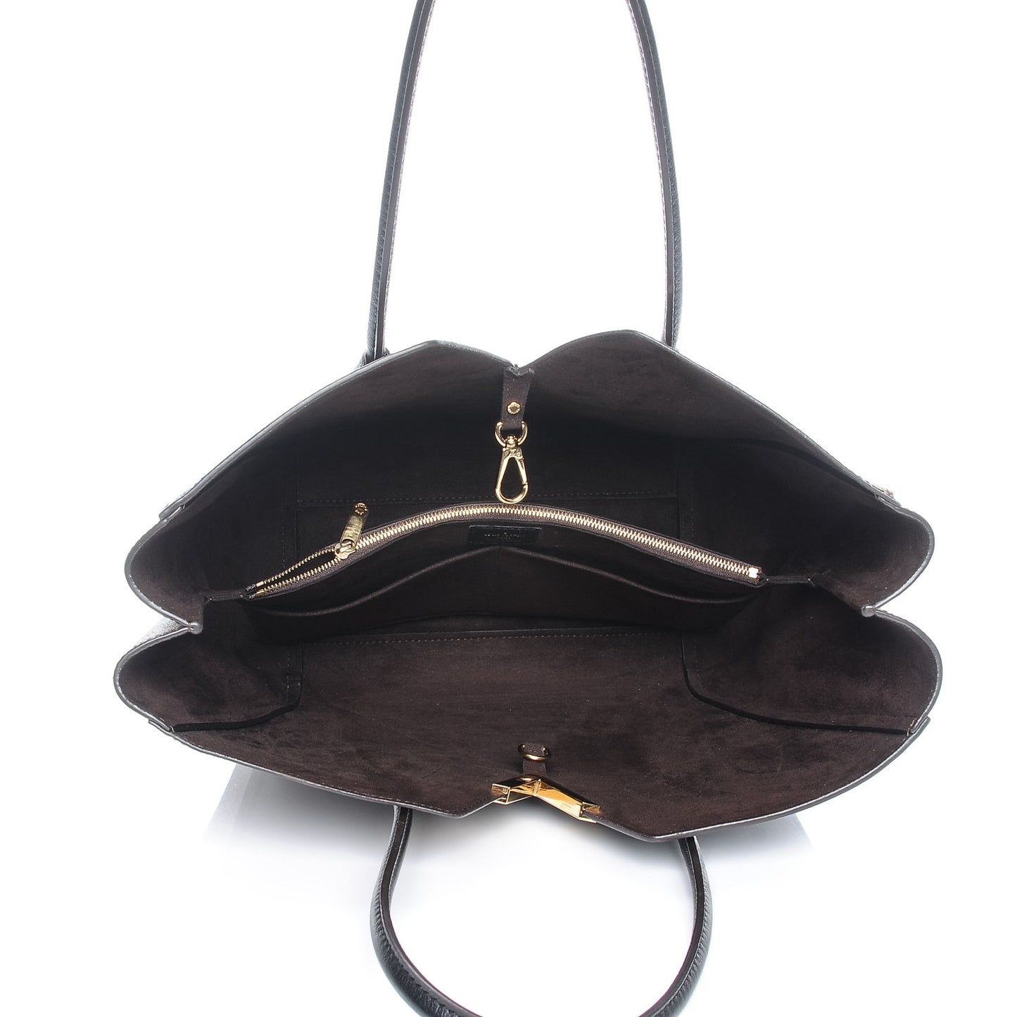 Calfskin Monogram Kimono Tote Black