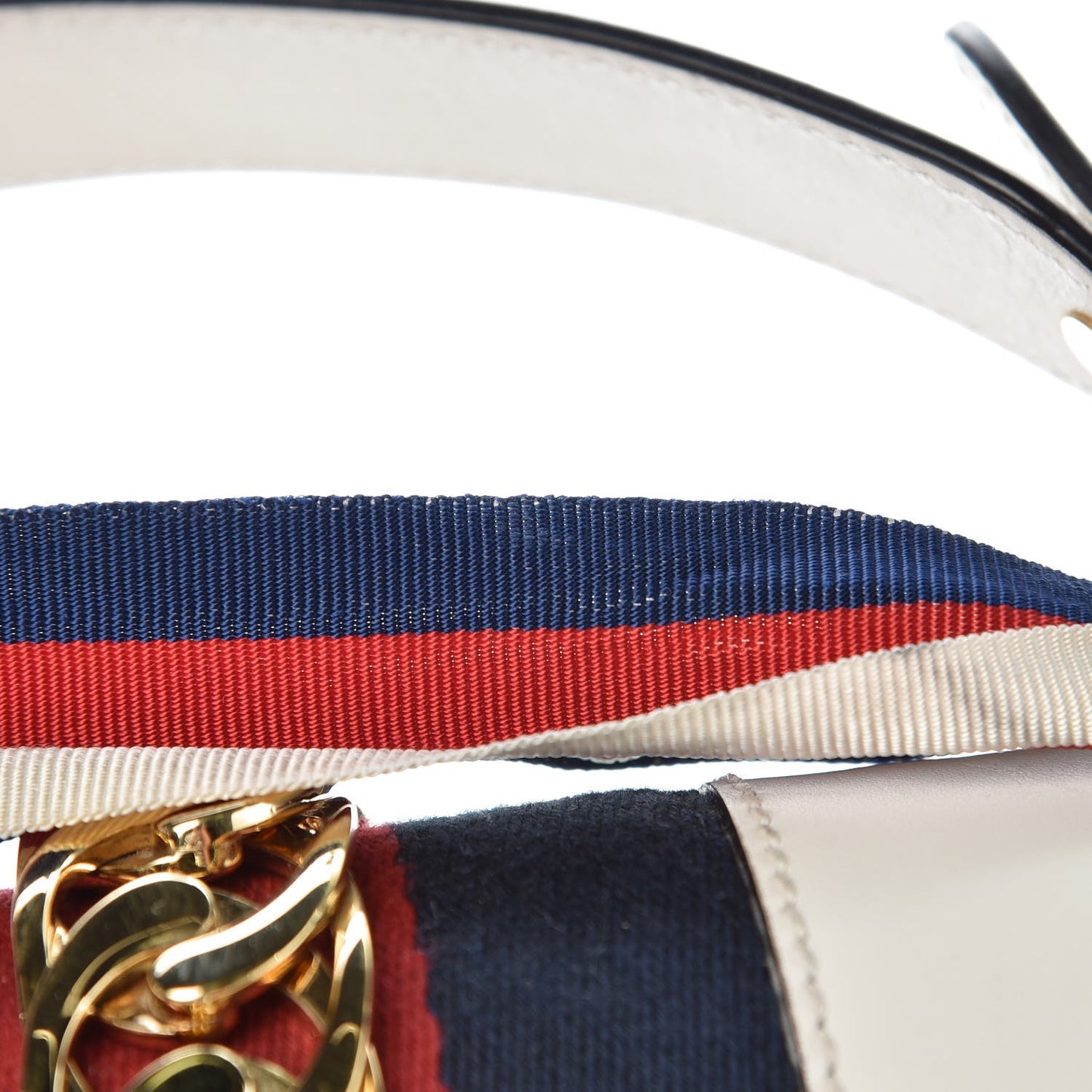 Calfskin Small Sylvie Shoulder Bag Off White