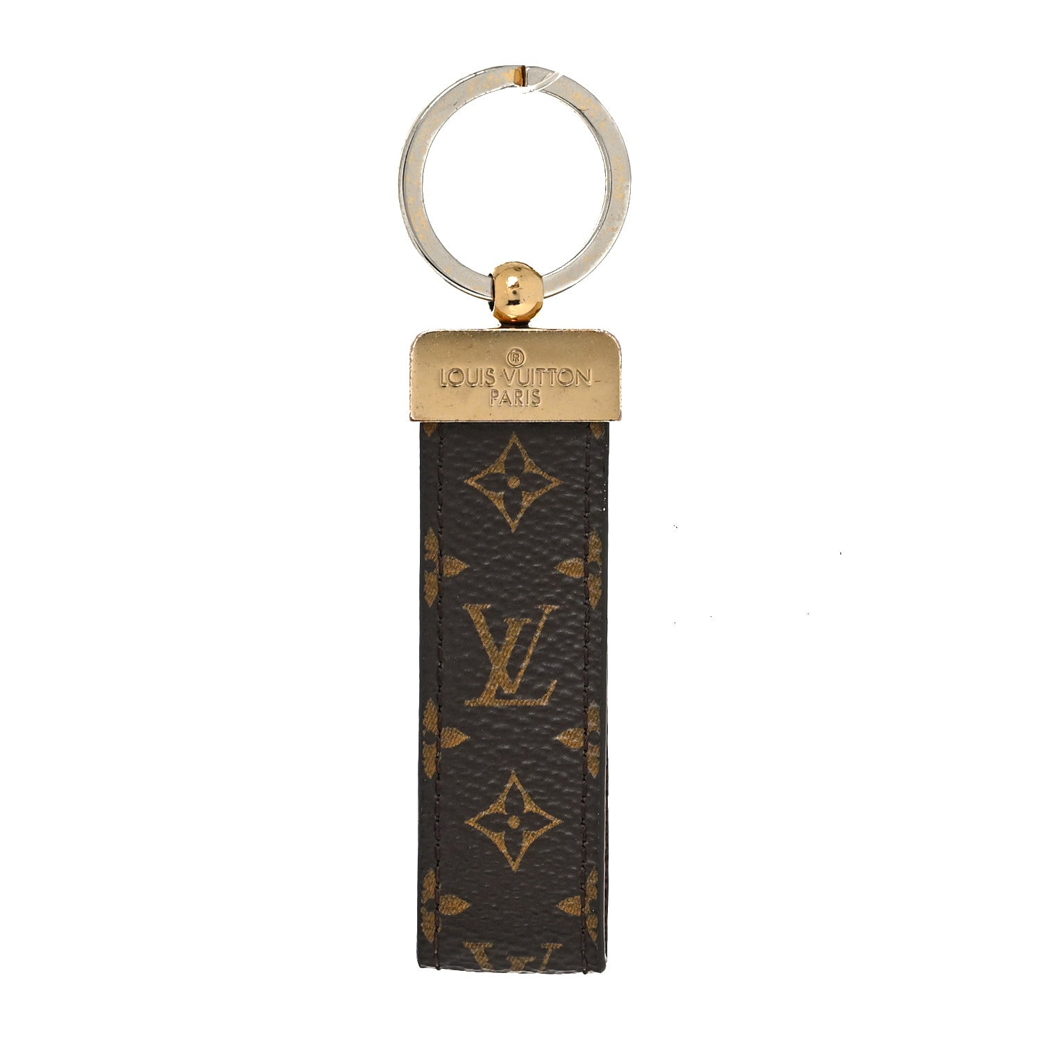 Louis Vuitton Monogram Dragonne Key Holder 1 of 3