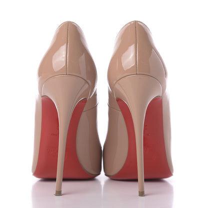 Christian Louboutin Patent So Kate 120 Pumps 38 Nude 10 of 11
