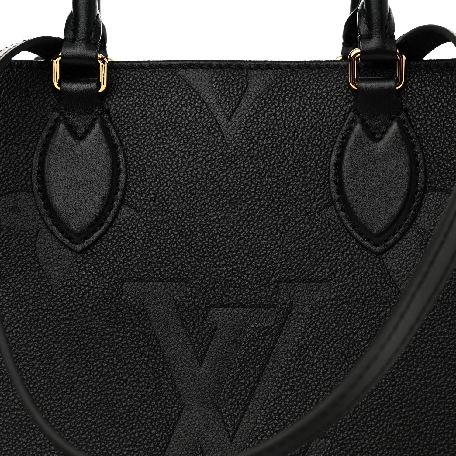 Louis Vuitton Empreinte Monogram Giant Onthego MM Black 7 of 10