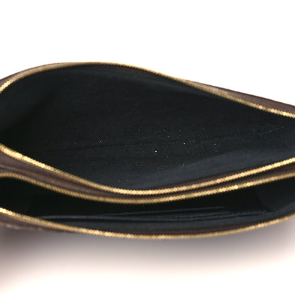Louis Vuitton Reverse Monogram Giant Double Zip Pochette 5 of 10
