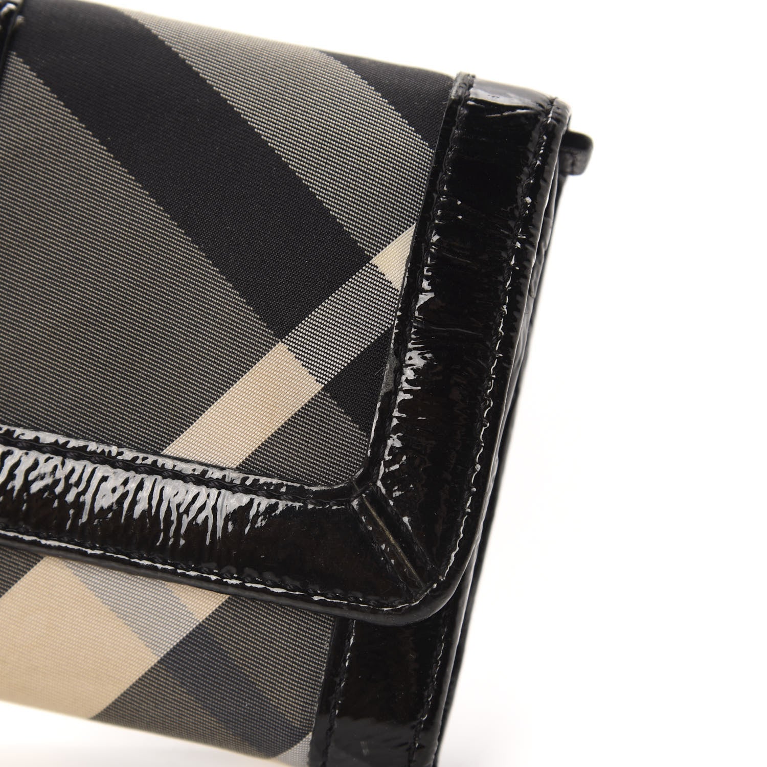 Burberry Beat Check Penrose Continental Wallet Black 8 of 12