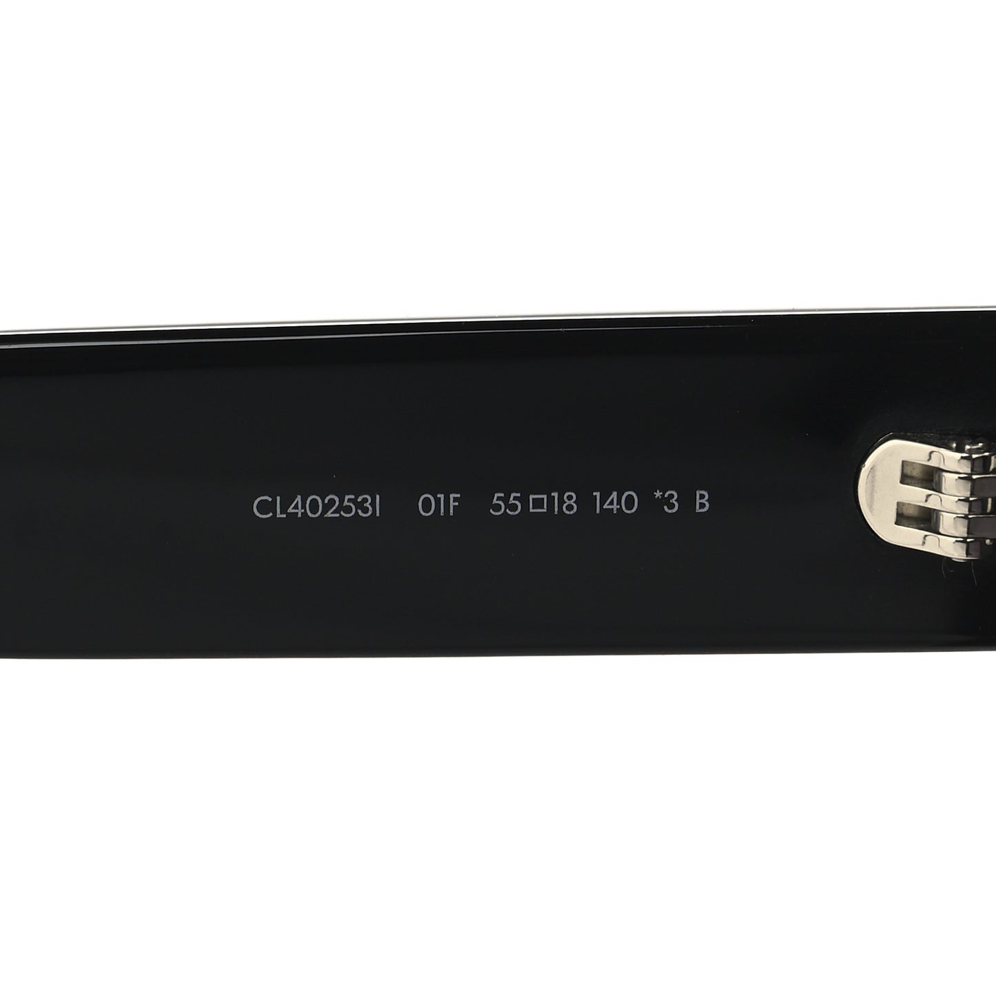 Acetate Triomphe Sunglasses CL 40253I Black