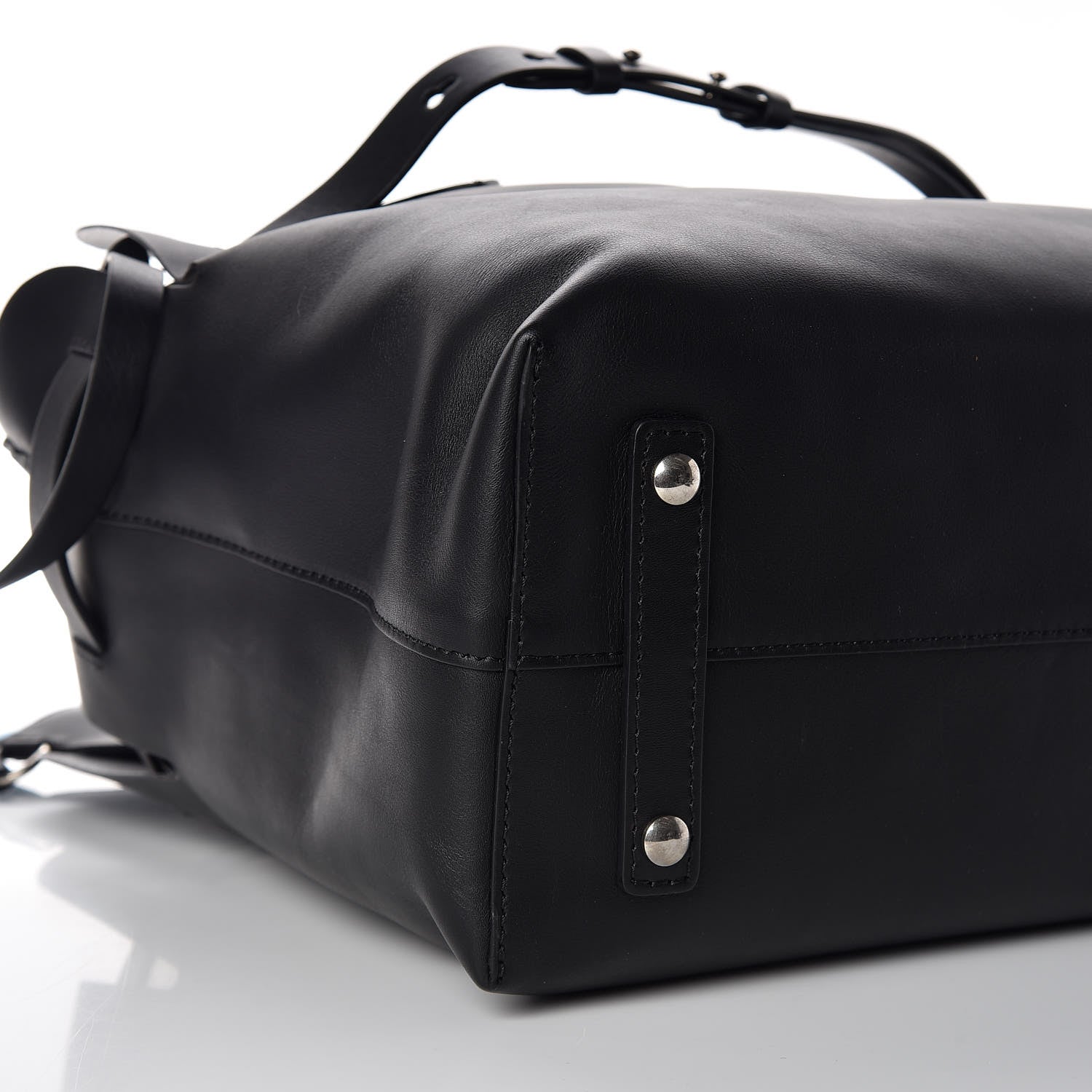 Burberry Soft Smooth Calfskin Medium Tote Black 10 of 11