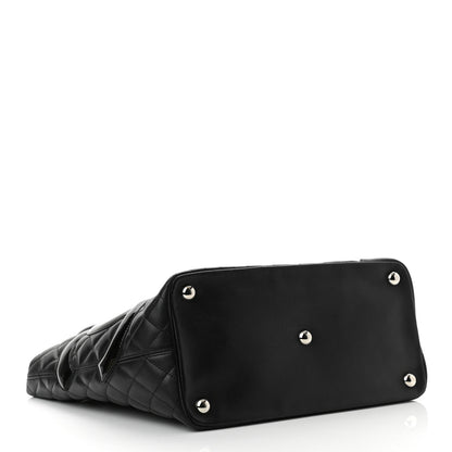 Chanel Calfskin Quilted Large Cambon Tote Black 4 of 11