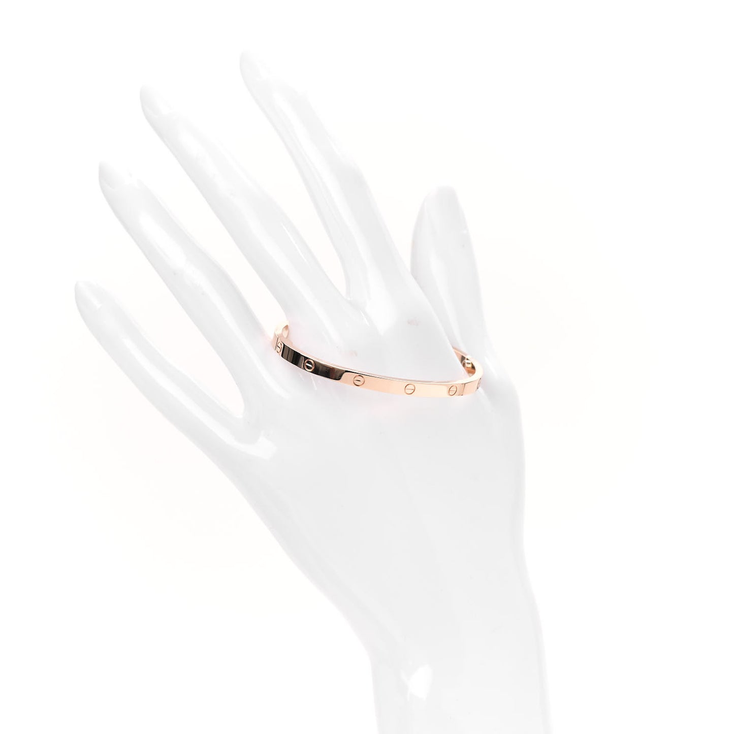 18K Pink Gold Small LOVE Bracelet 15