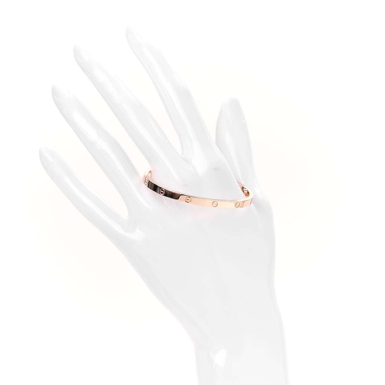 Cartier 18K Pink Gold Small LOVE Bracelet 15 2 of 6