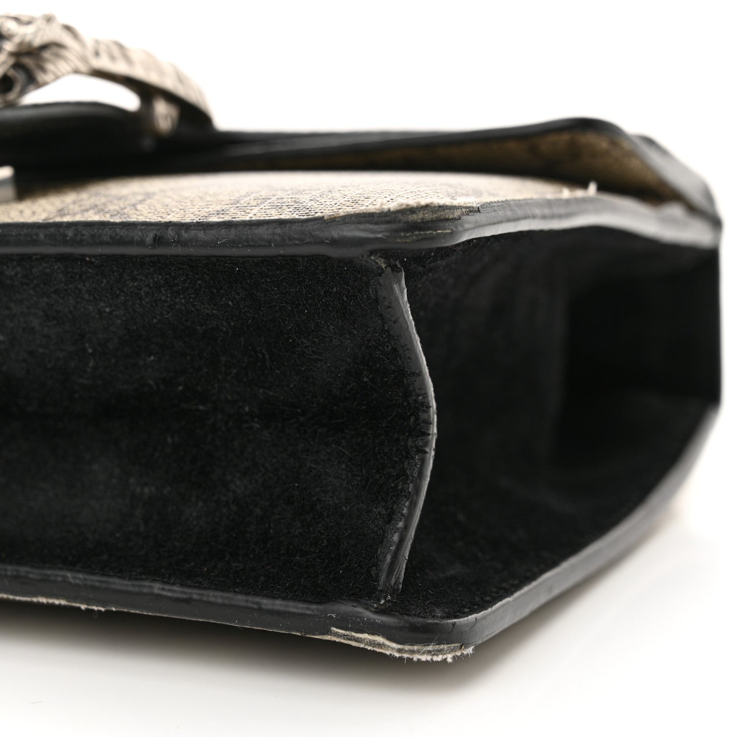 GG Supreme Monogram Mini Dionysus Shoulder Bag Black