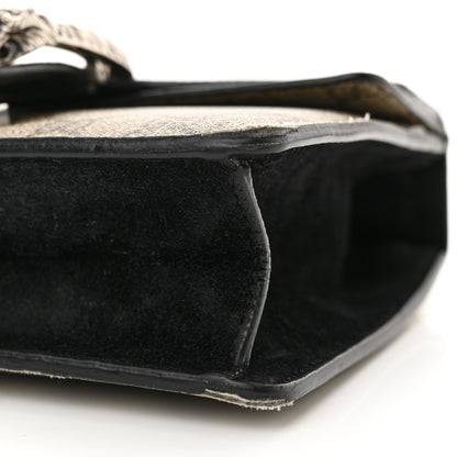 Gucci GG Supreme Monogram Mini Dionysus Shoulder Bag Black 9 of 15