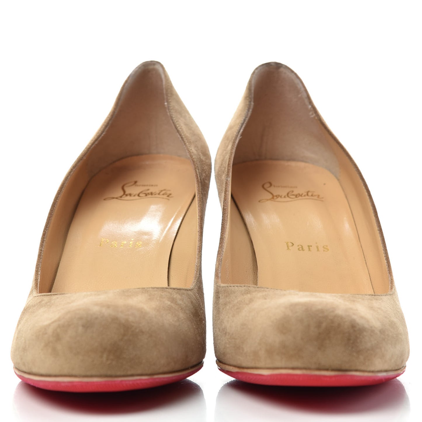 Veau Velours Simple 70 Pumps 39 Cappuccino