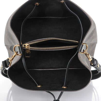 Louis Vuitton Monogram Neonoe MM Black 5 of 6
