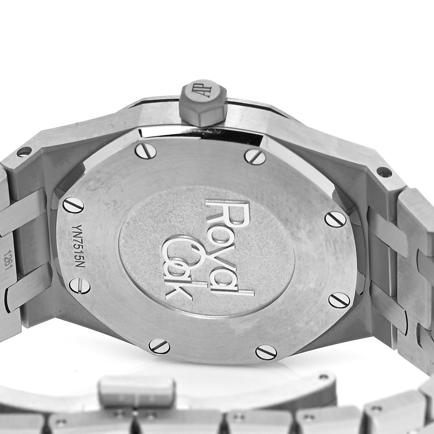 Stainless Steel 33mm Royal Oak Quartz Watch Black 67650ST.OO.1261ST.01