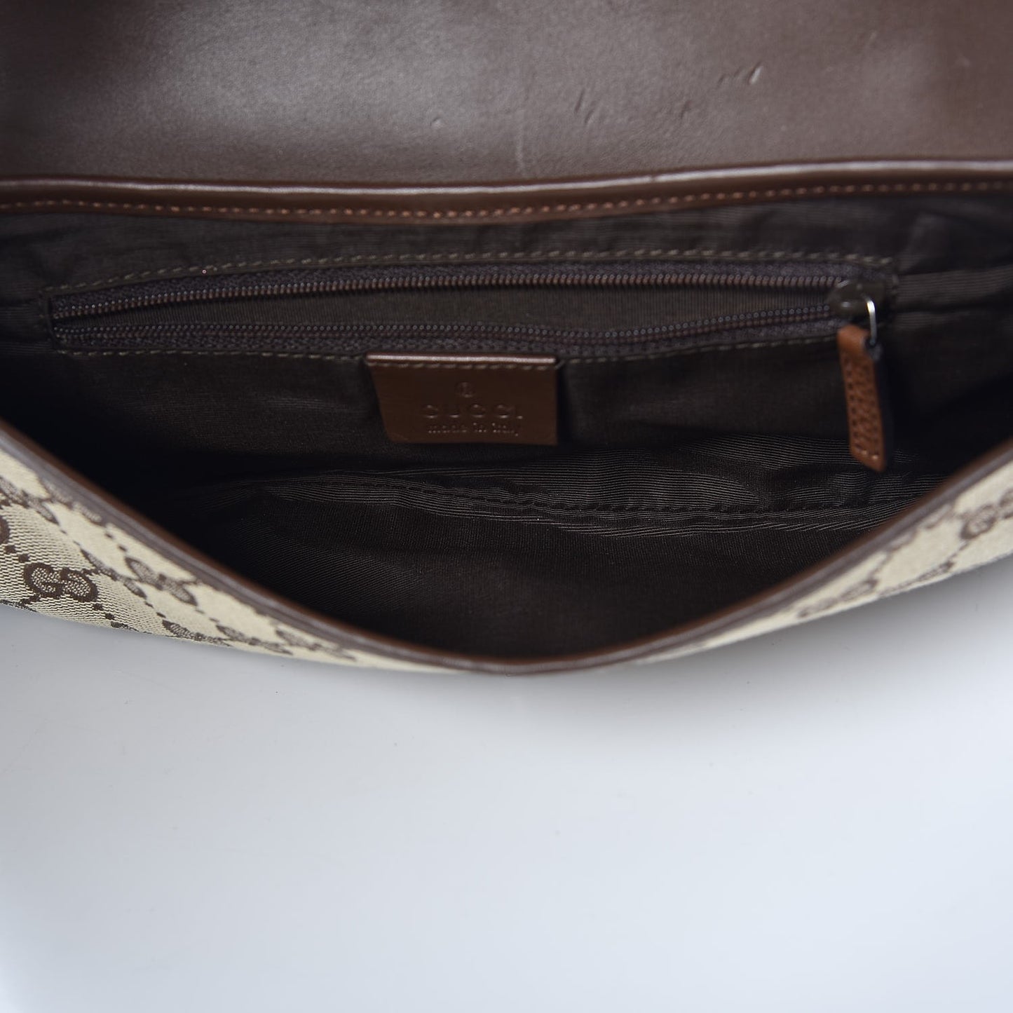Monogram Jackie O Flap Bag Brown