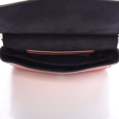 Fendi Vitello Dolce Elaphe Ayers Fox Hypnoteyes Studded Micro Double Baguette Polvere Viola Multicolor 10 of 11