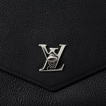 Louis Vuitton Soft Calfskin My Lockme Pochette Black 10 of 17