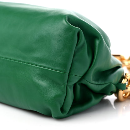 Bottega Veneta Calfskin The Pouch Chain Racing Green 8 of 10