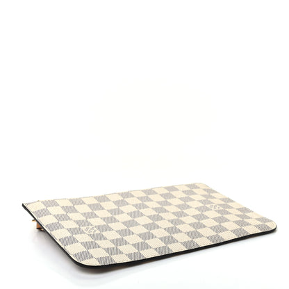 Louis Vuitton Damier Azur Braided Neverfull MM GM Pochette 4 of 6