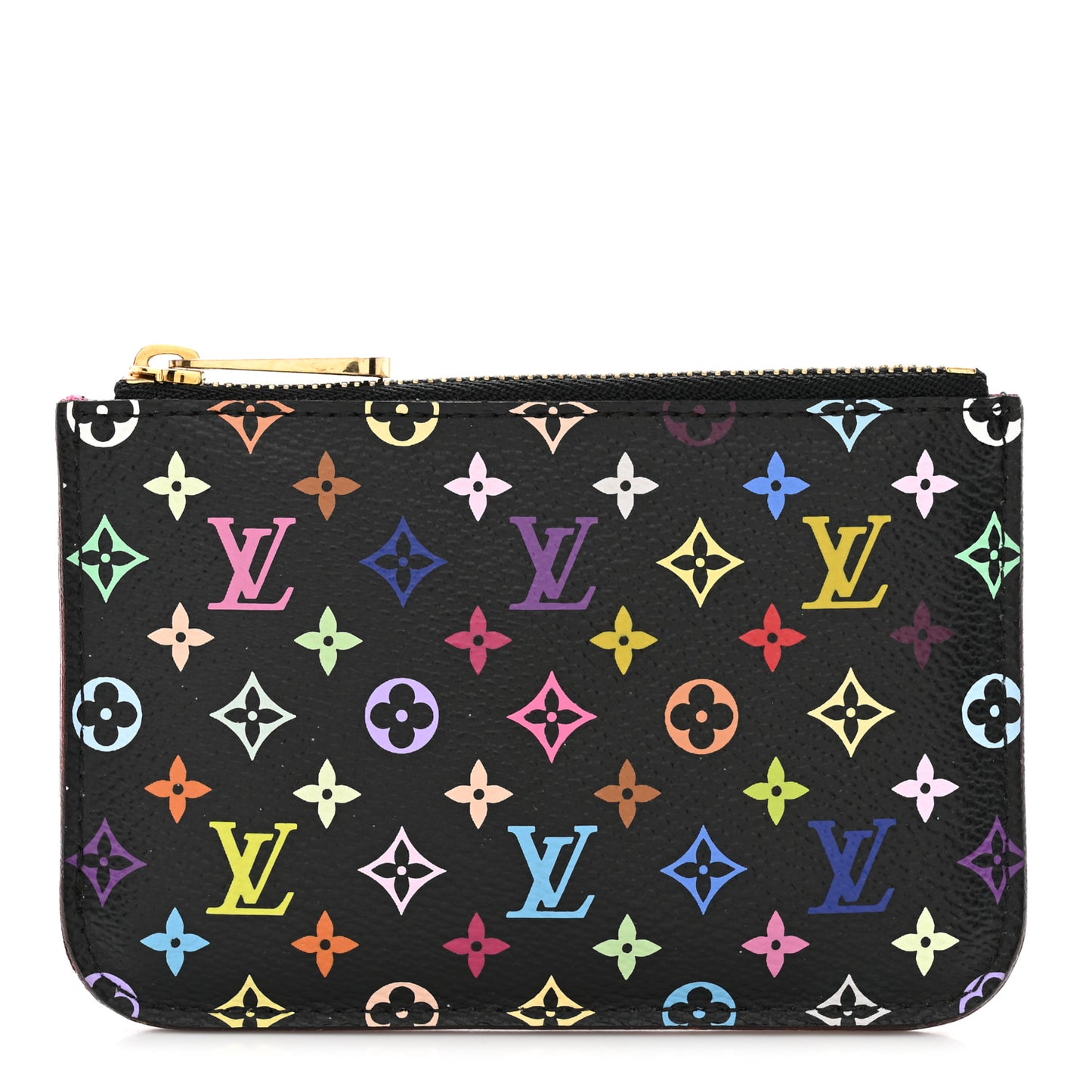 Monogram Multicolor Key Pouch Black Grenade