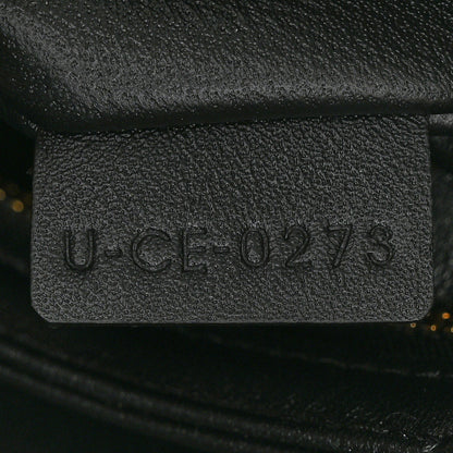 Celine Shiny Calfskin Medium Triomphe Black 8 of 11