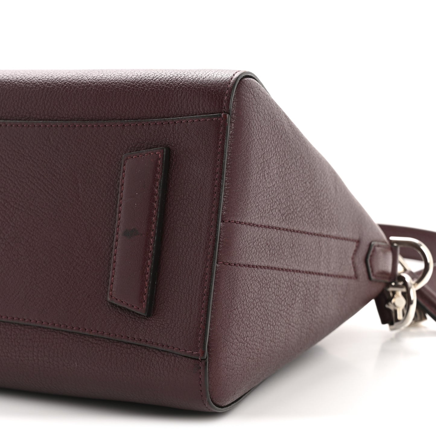Sugar Goatskin Small Antigona Aubergine