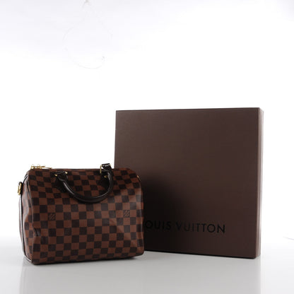 Louis Vuitton Damier Ebene Speedy Bandouliere 25 9 of 9