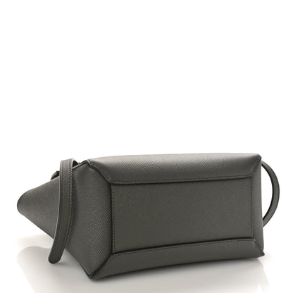 Celine Grained Calfskin Nano Belt Bag Grey 4 of 7