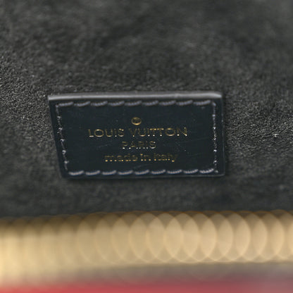 Louis Vuitton Epi Reverse Monogram Damier Race Speedy Bandouliere 30 Black Yellow 5 of 11