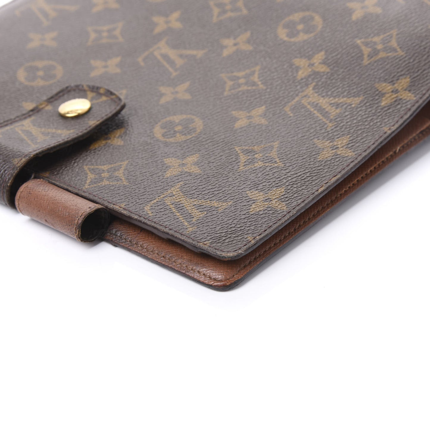 Monogram Large Ring Agenda Cover