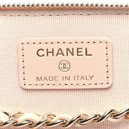 Chanel Caviar Quilted Small Vanity Case With Chain Light Beige 7 of 11