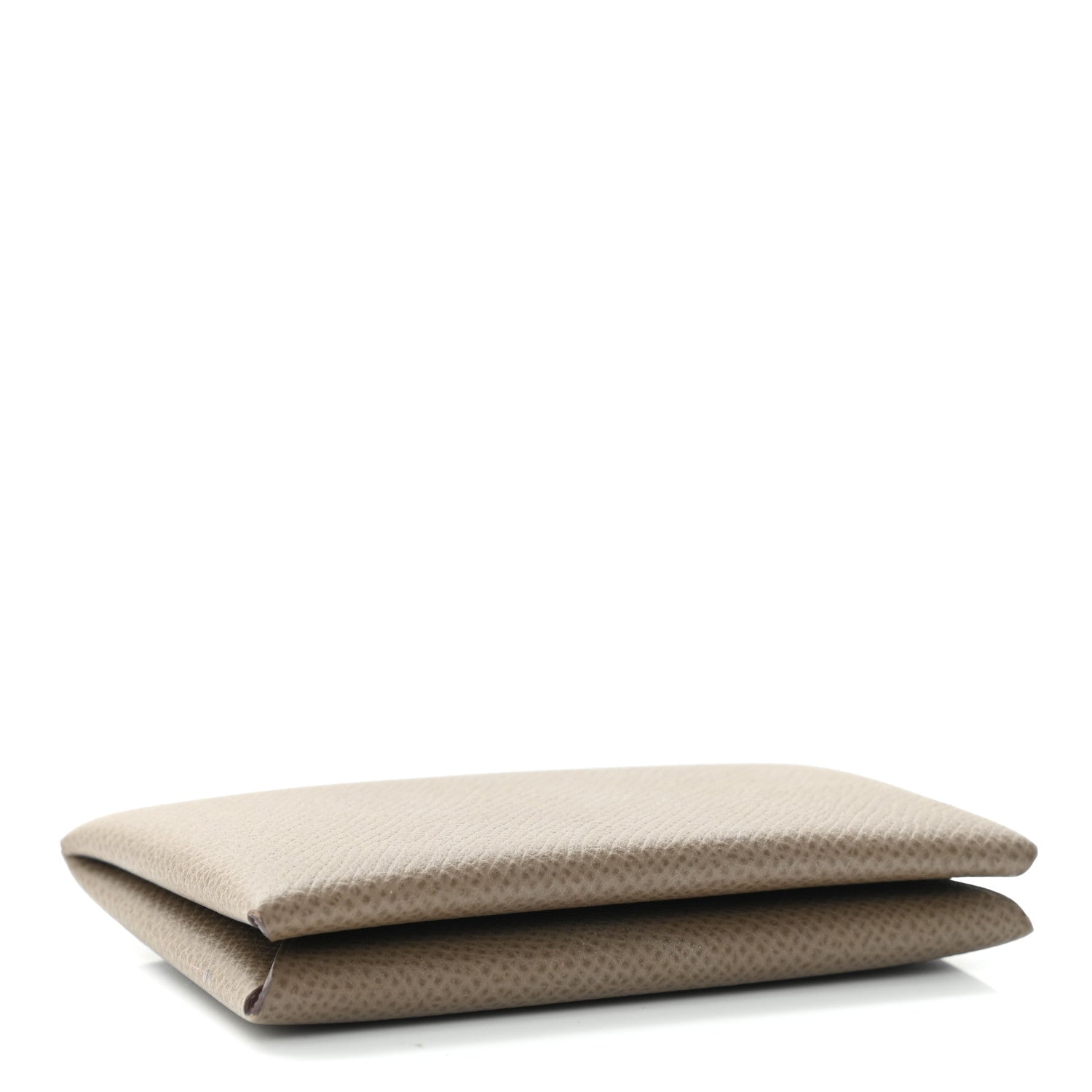 Hermes Epsom Calvi Card Case Etoupe 4 of 10