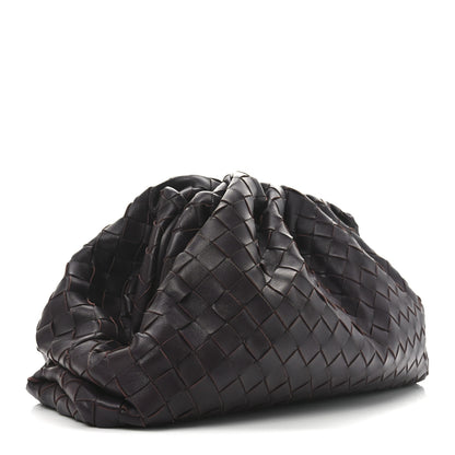 Bottega Veneta Nappa Maxi Intrecciato The Pouch Oversized Clutch Grape 3 of 11