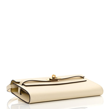 Hermes Epsom Verso Kelly Wallet To Go Nata Jaune Poussin 4 of 11