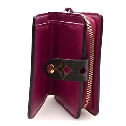 Louis Vuitton Monogram Perforated Compact Zipped Wallet Fuchsia 5 of 6