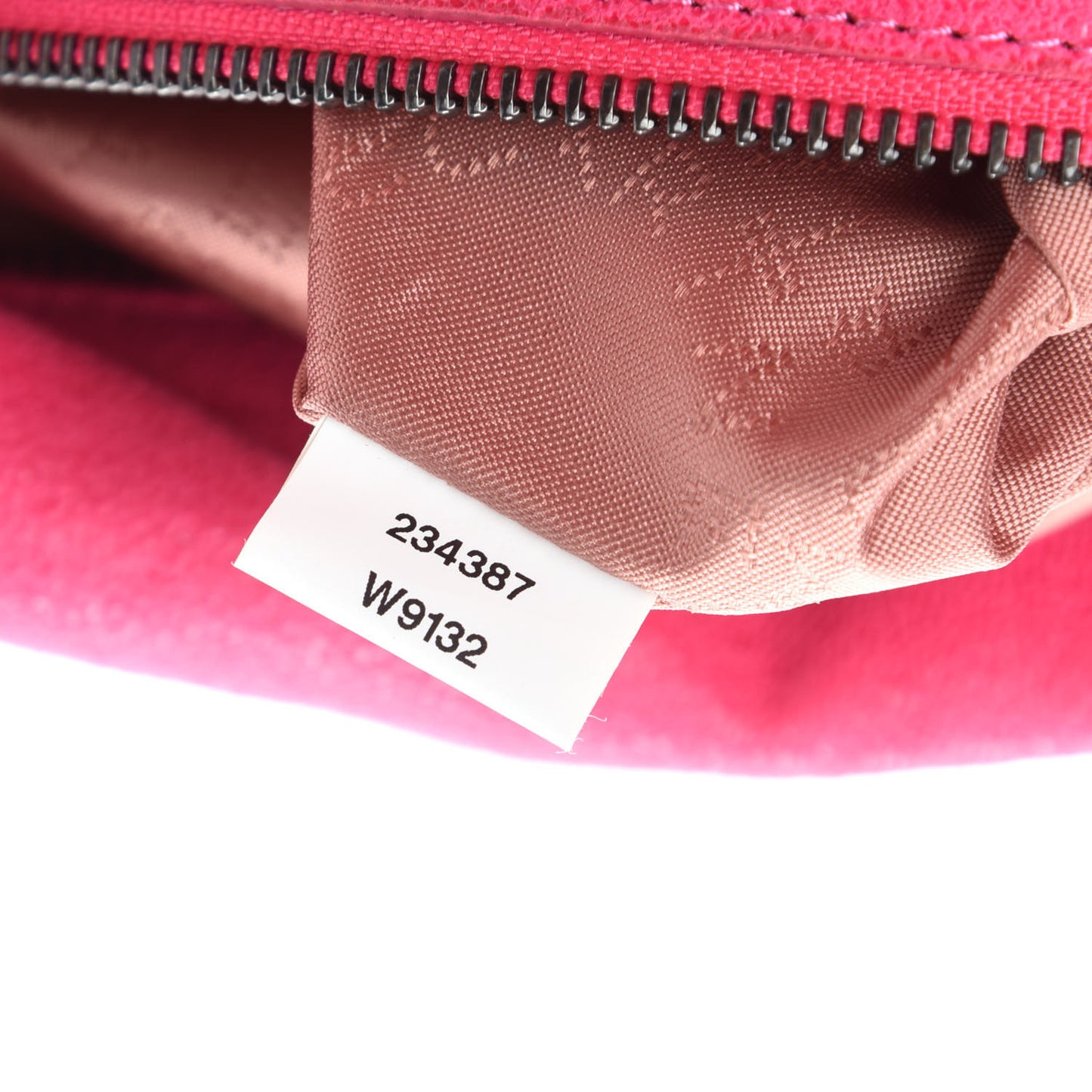 Shaggy Deer Falabella Fold Over Tote Hot Pink